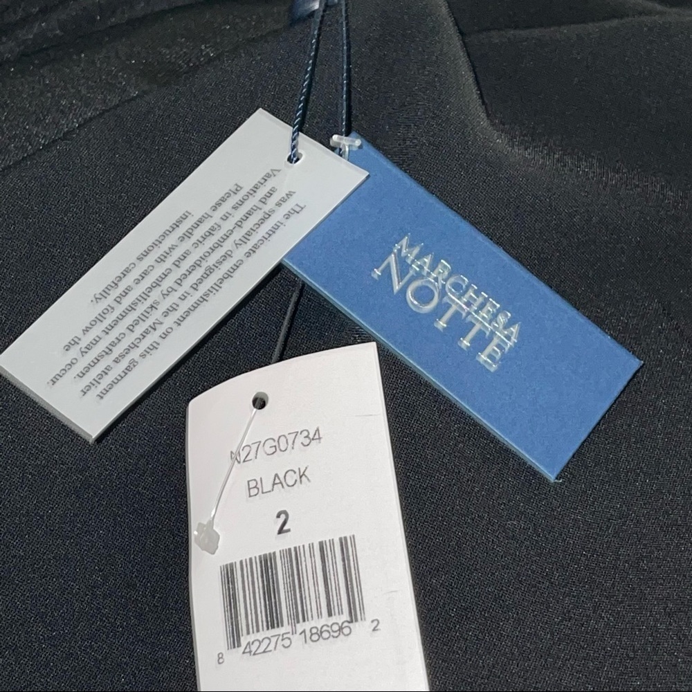 NWT Marchesa Notte Dress Size 2 - Picture 14 of 14